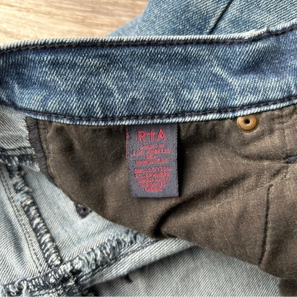 RtA ROAD TO AWE Icon Distressed Skinny Jeans - Picture 12 of 16